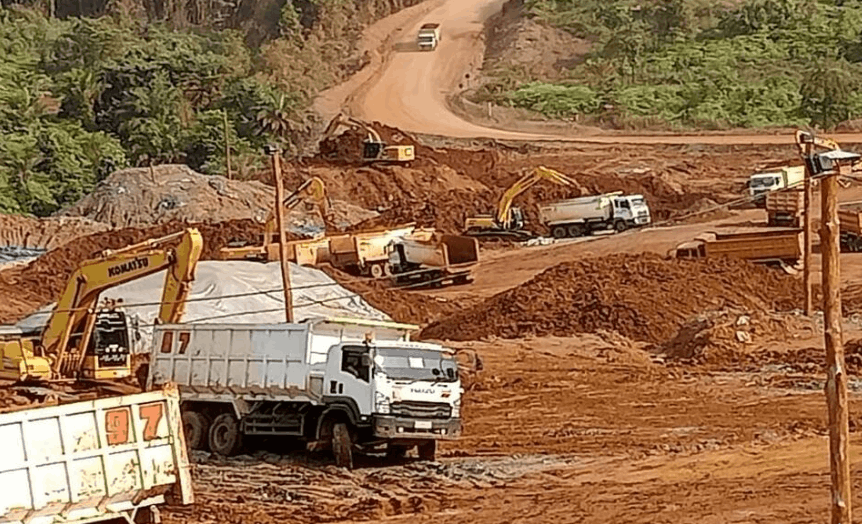 Wilayah Kerja PT CLM di Luwu Timur