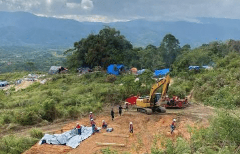 Tambang Emas Ilegal di Rampi
